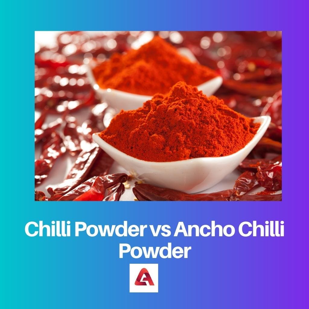 Chilli Powder vs Ancho Chilli Powder