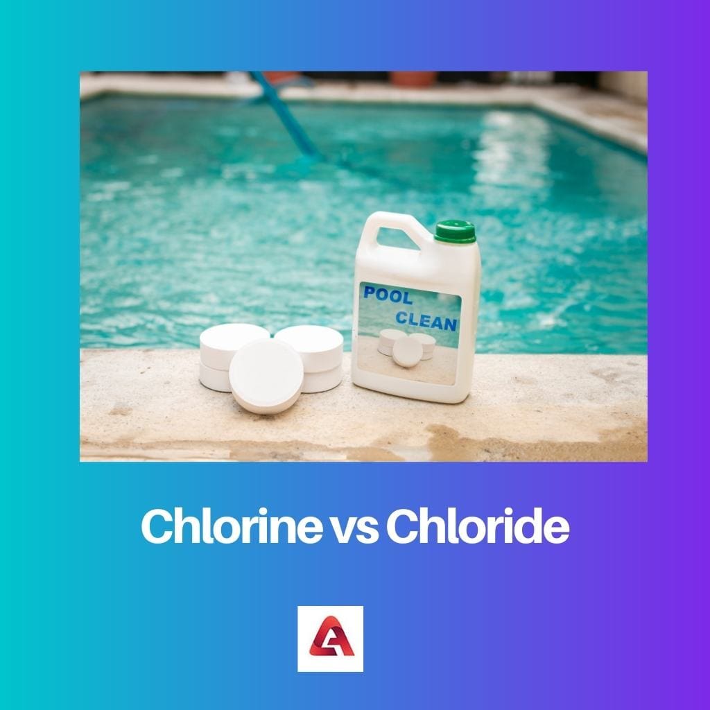 Chlorine vs Chloride