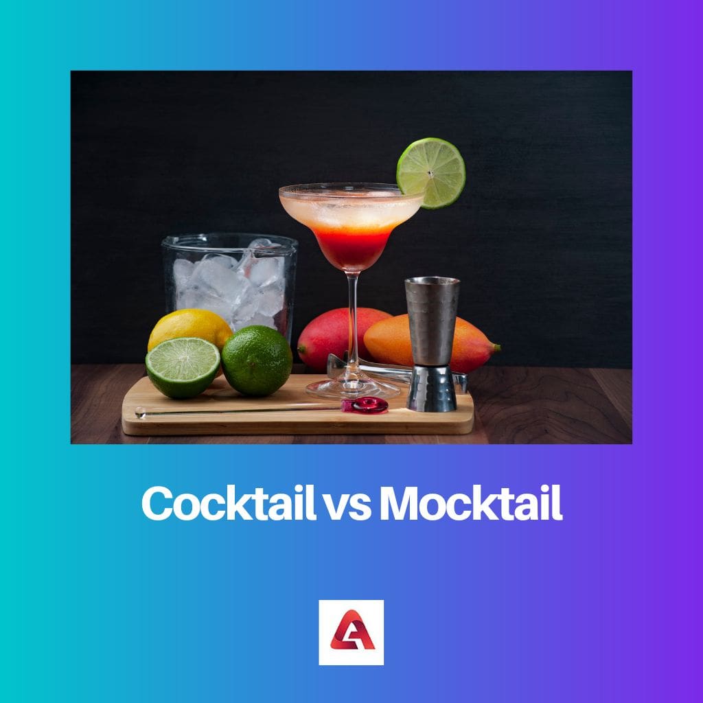 Cocktail vs Mocktail