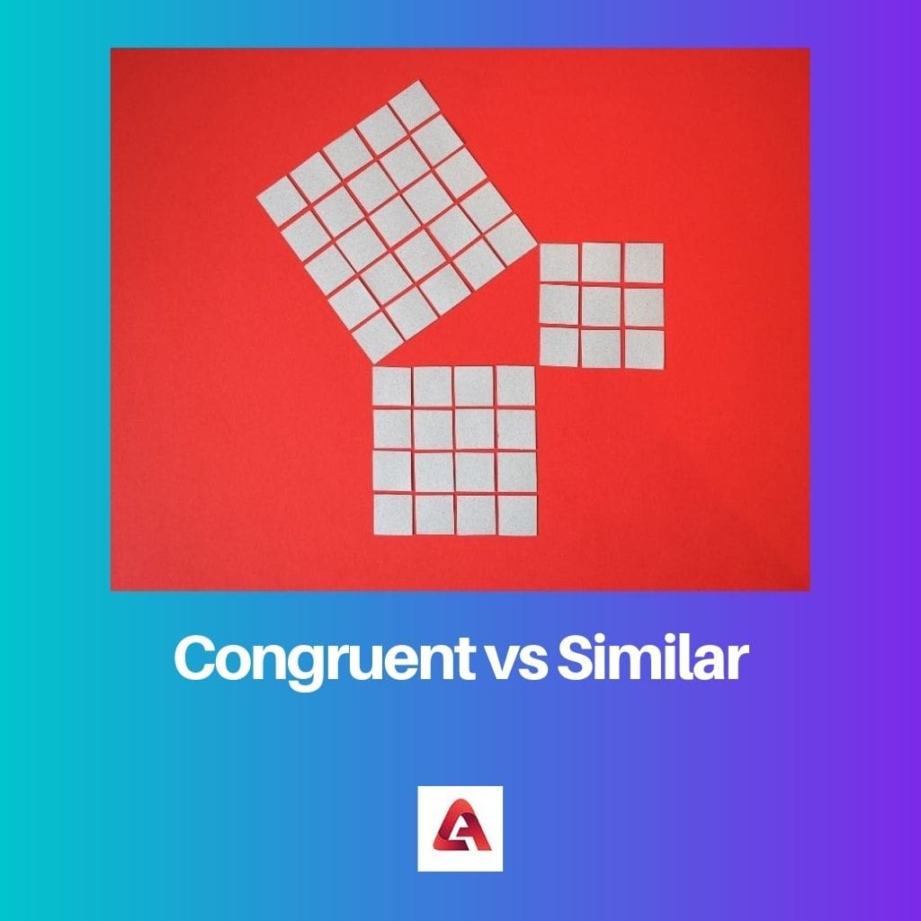 Congruent vs Similar
