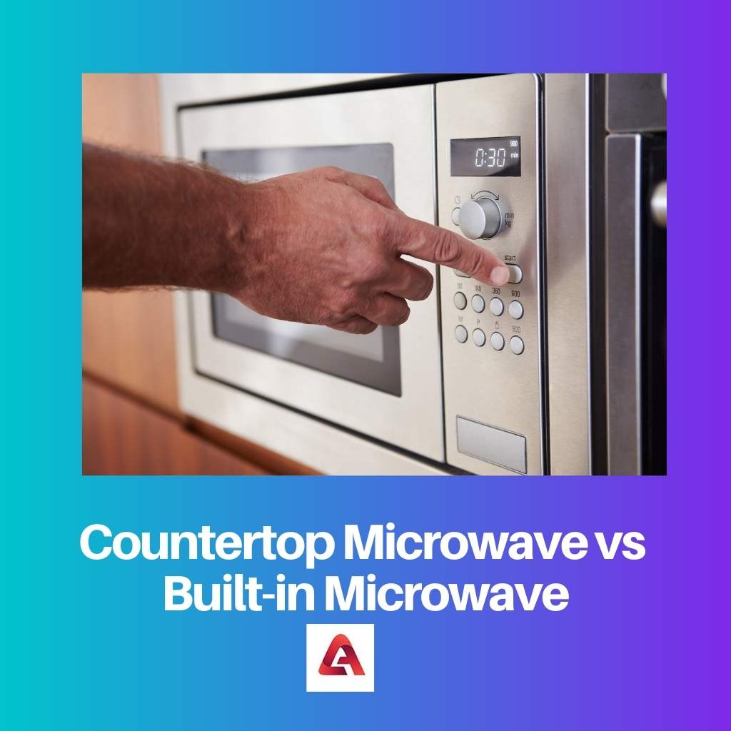 Countertop Microwave vs Built in Microwave