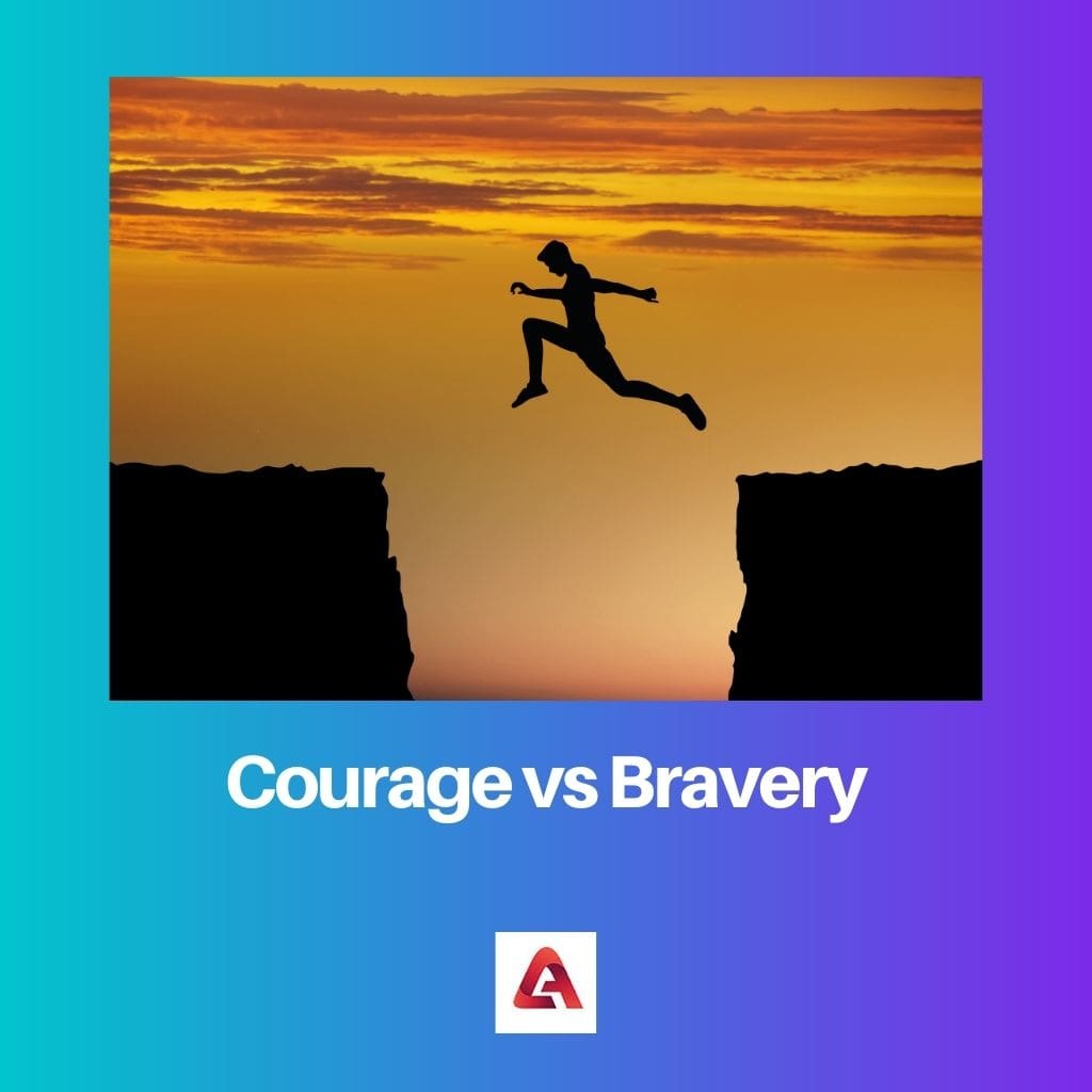 Courage vs Bravery