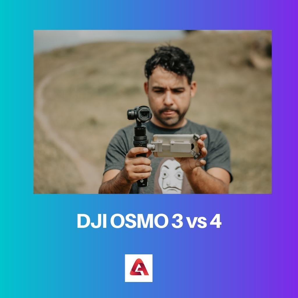 DJI OSMO 3 vs 4