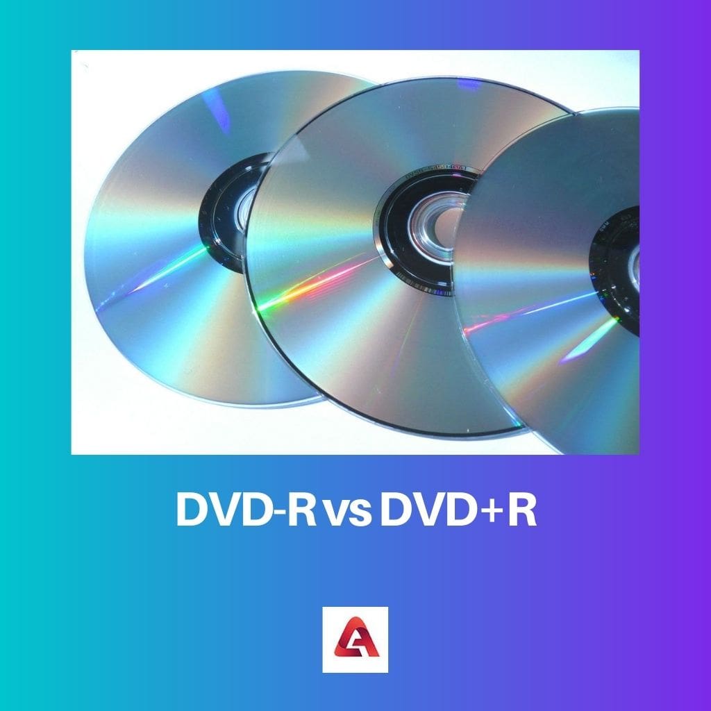 DVD R vs DVDR 1