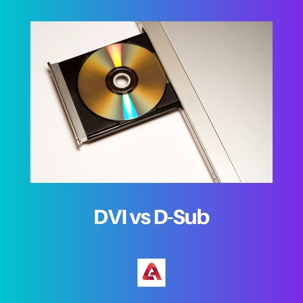 DVI vs D Sub 1