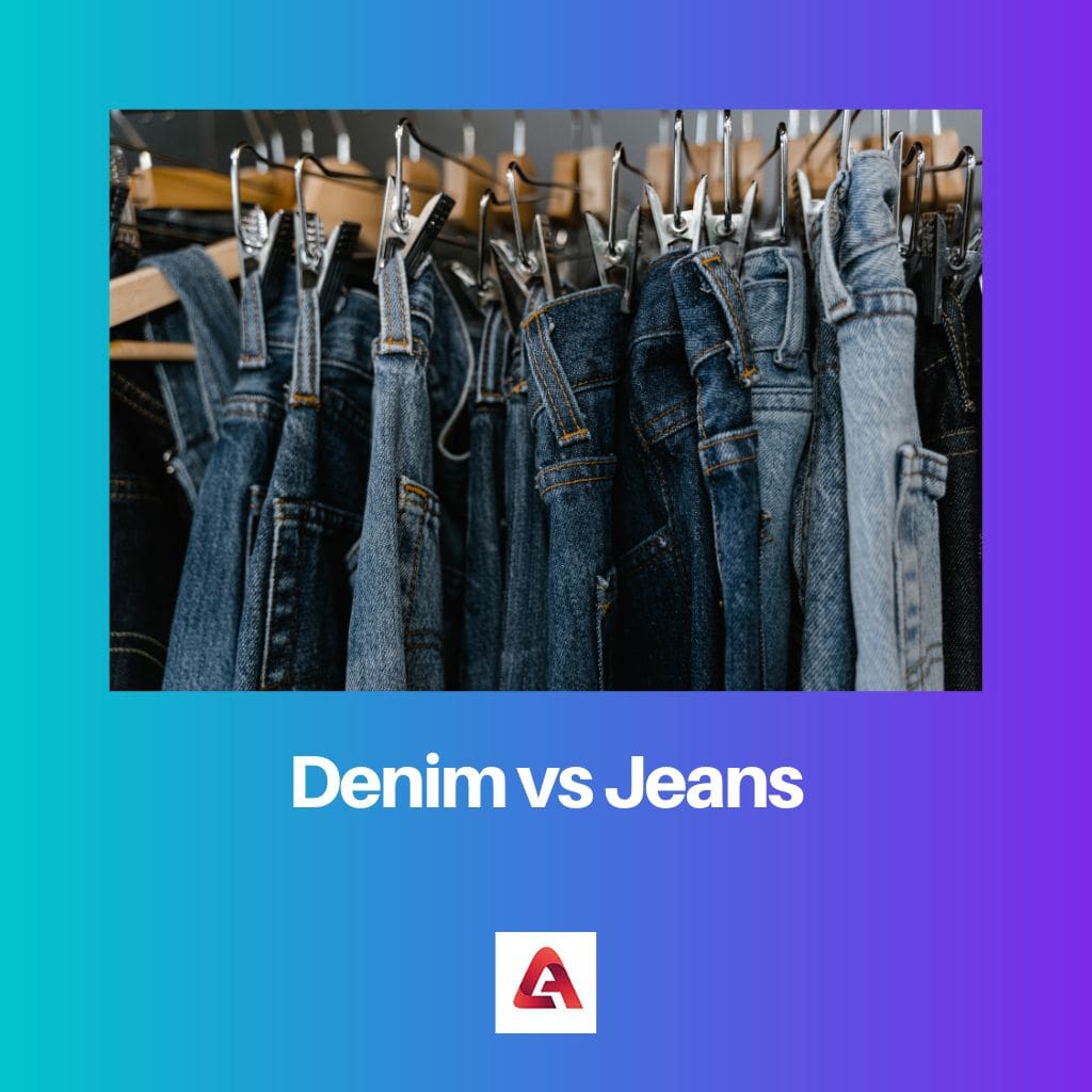 Denim vs Jeans