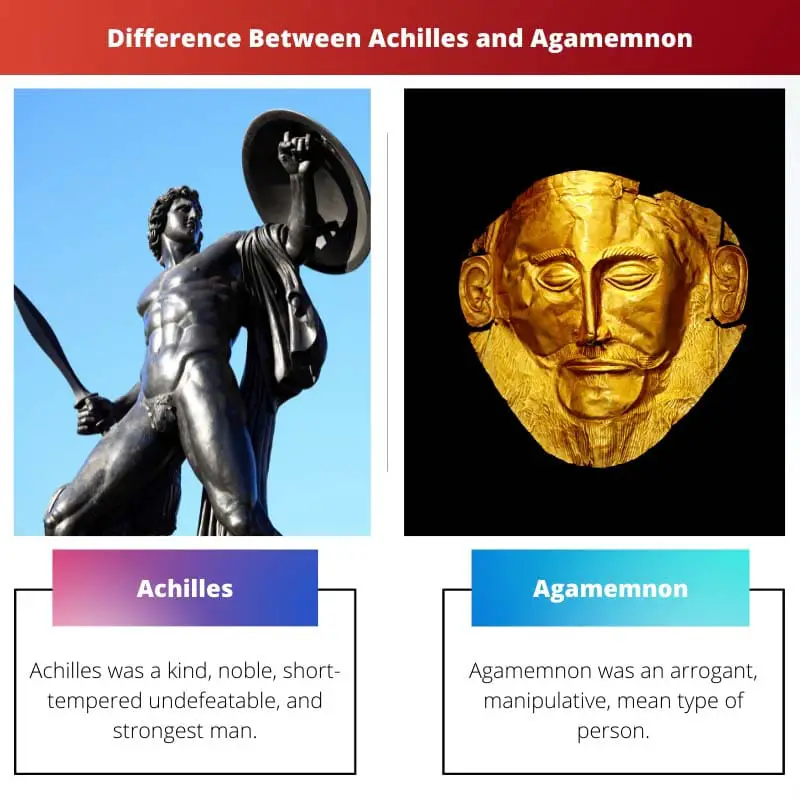 Difference Between Achilles and Agamemnon