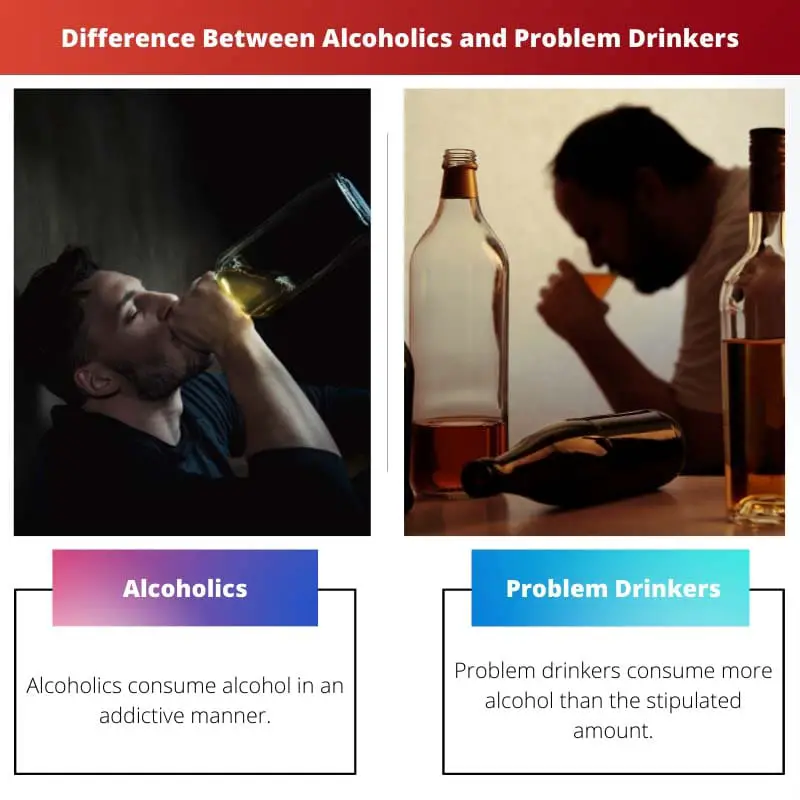 Difference Between Alcoholics and Problem Drinkers