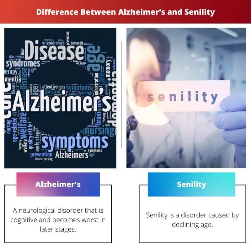 Difference Between Alzheimers and Senility