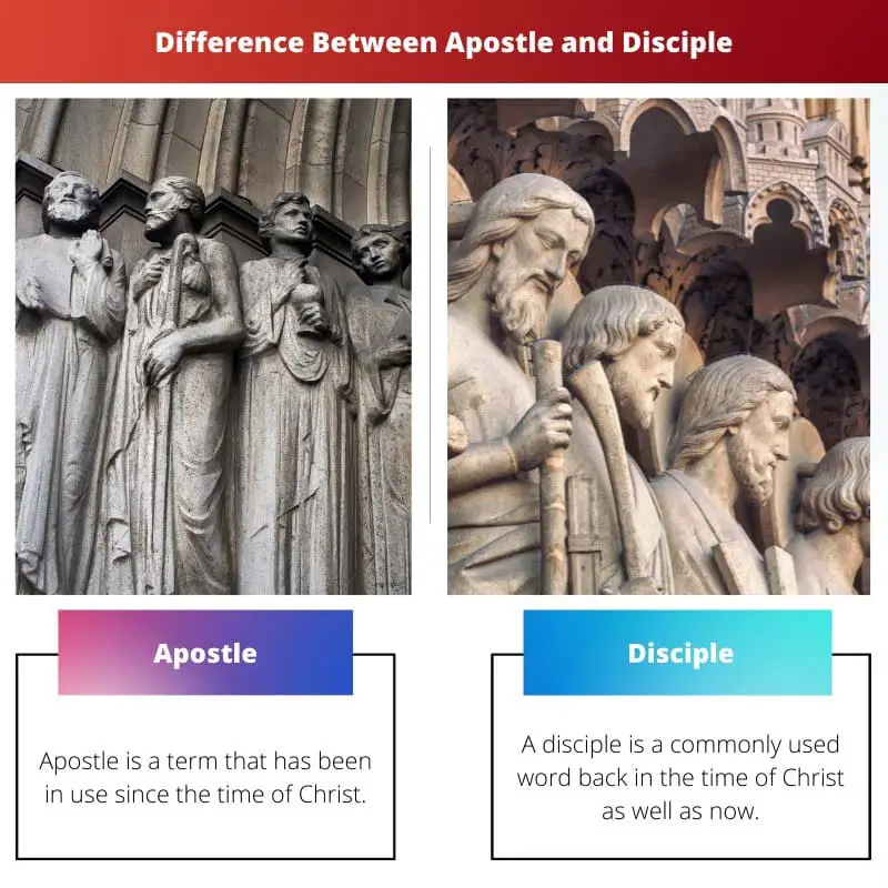 Difference Between Apostle and Disciple