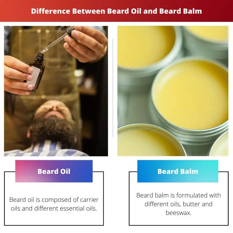 Difference Between Beard Oil and Beard Balm
