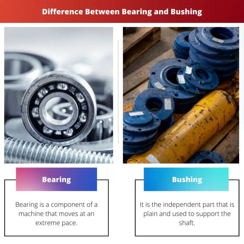 Difference Between Bearing and Bushing