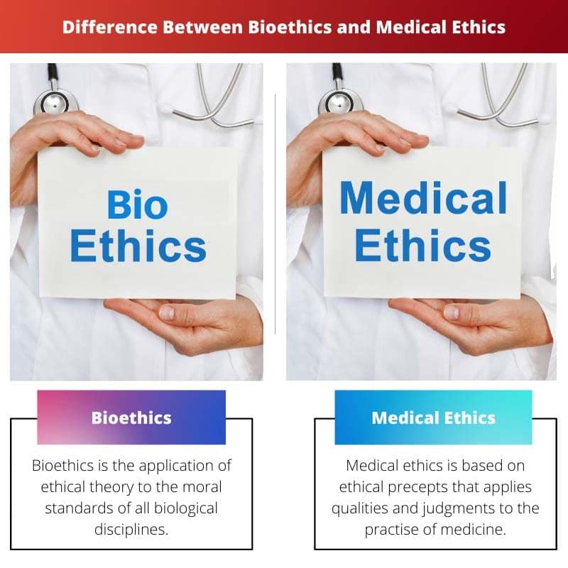 Bioethics Vs Medical Ethics: Difference And Comparison