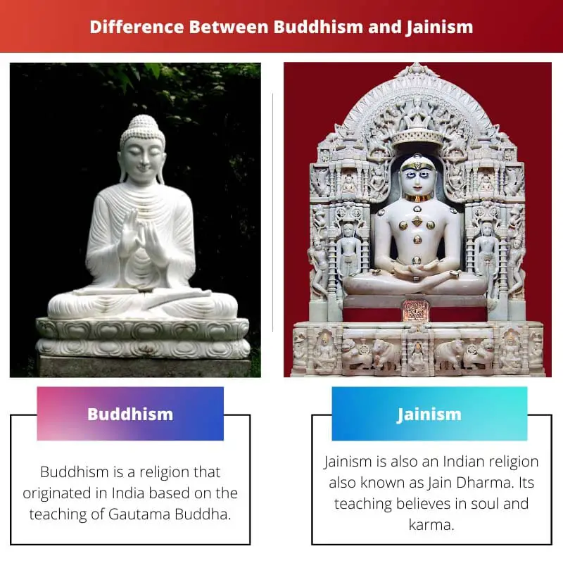 Difference Between Buddhism and Jainism