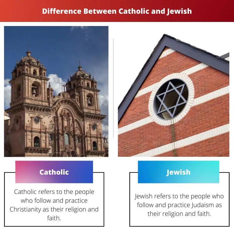 Difference Between Catholic and Jewish