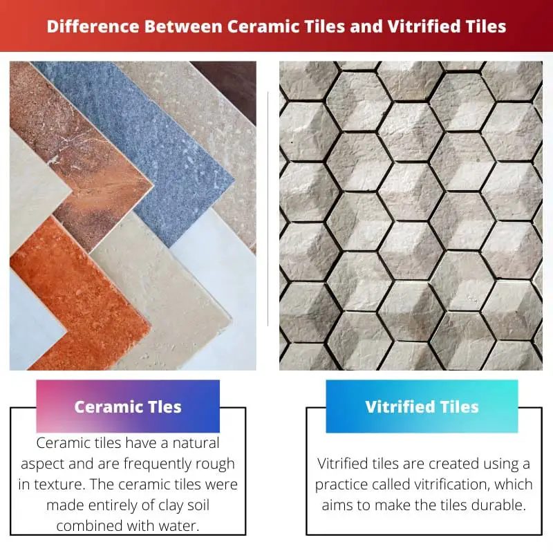 Difference Between Ceramic Tiles and Vitrified Tiles