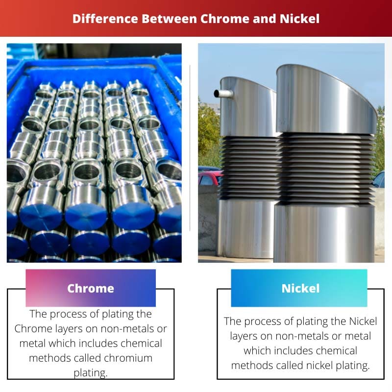 Difference Between Chrome and Nickel