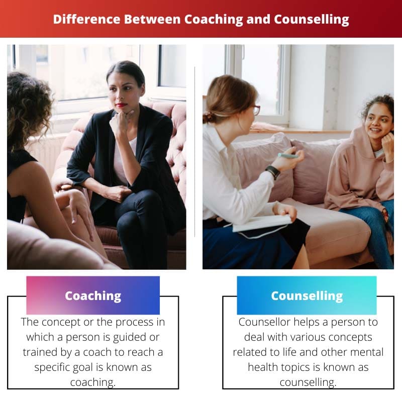 Difference Between Coaching and Counselling