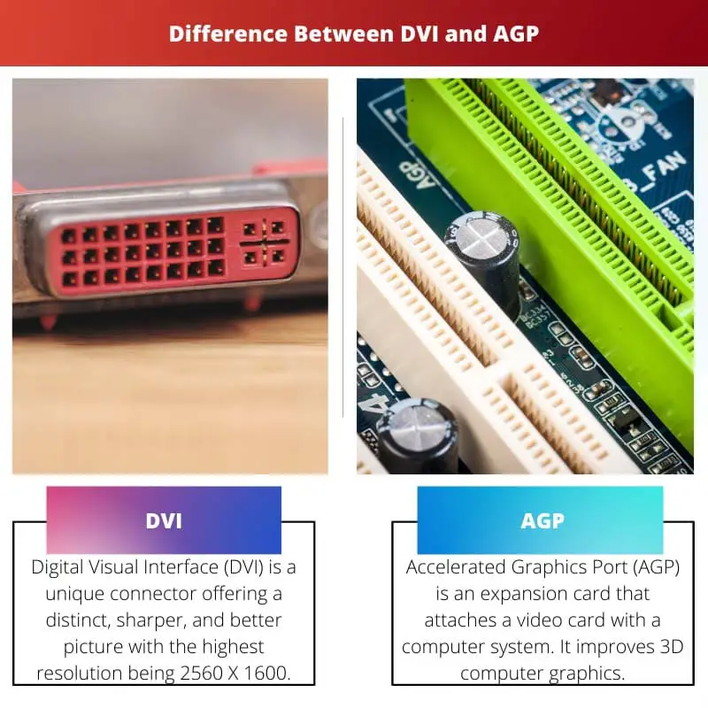 Difference Between DVI and AGP