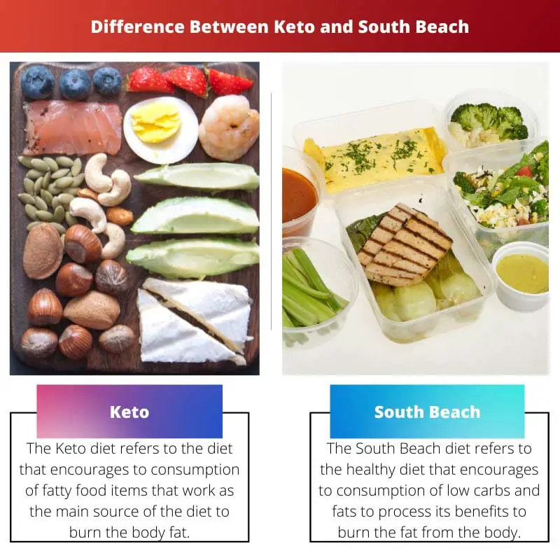 Difference Between Keto and South Beach