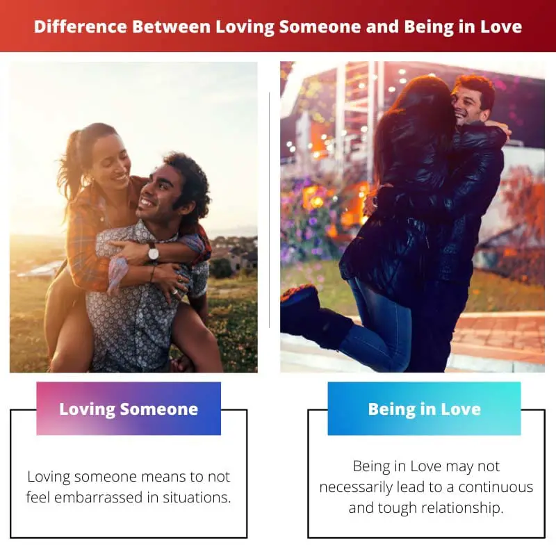 Difference Between Loving Someone and Being in Love