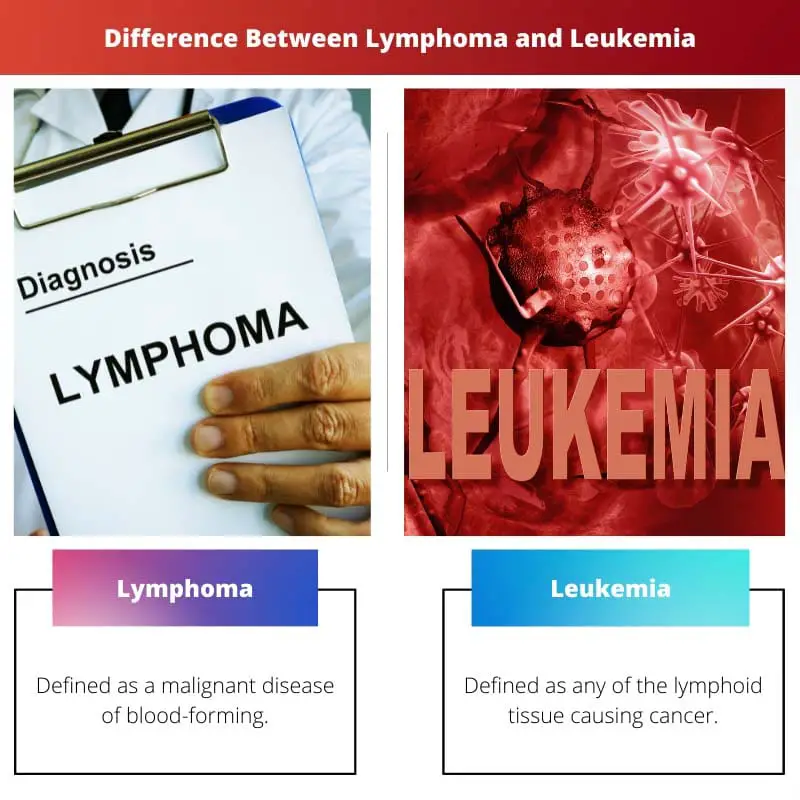 Difference Between Lymphoma and Leukemia