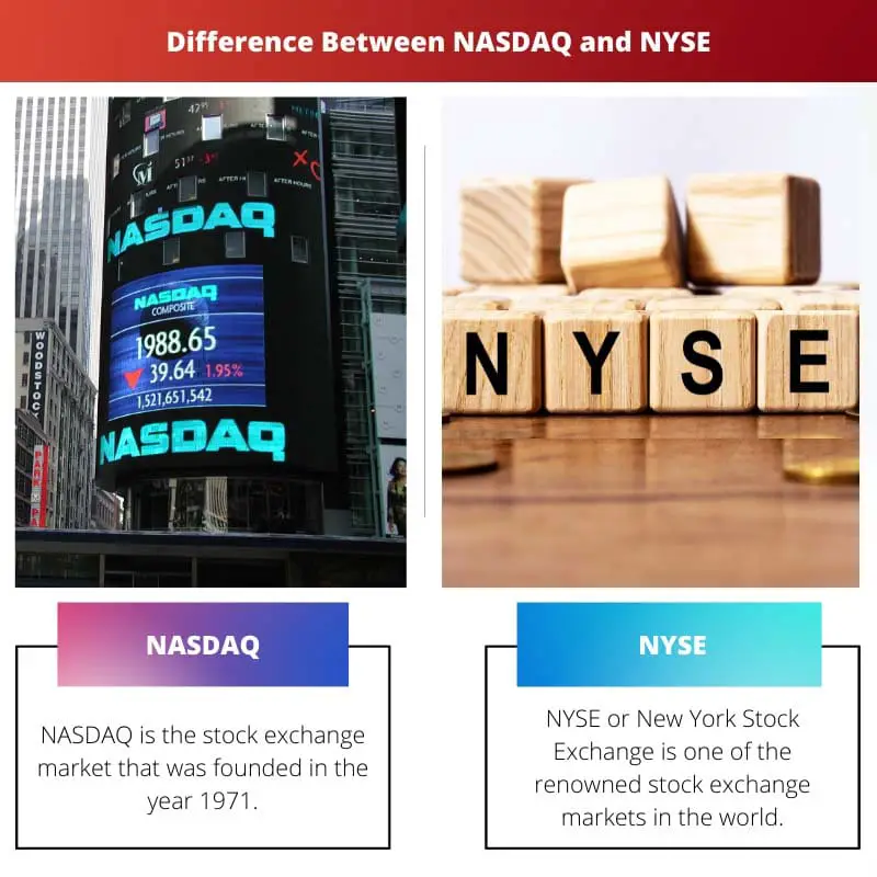 Difference Between NASDAQ and NYSE