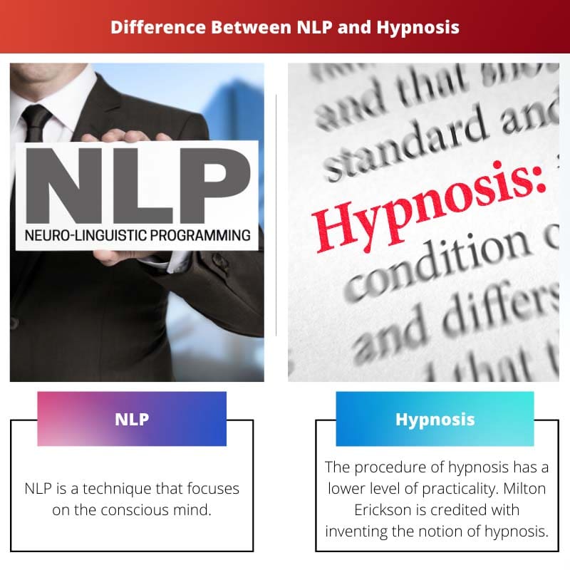 Difference Between NLP and Hypnosis