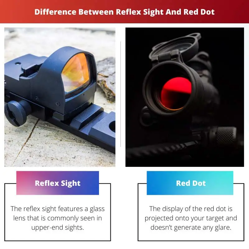 Difference Between Reflex Sight And Red Dot