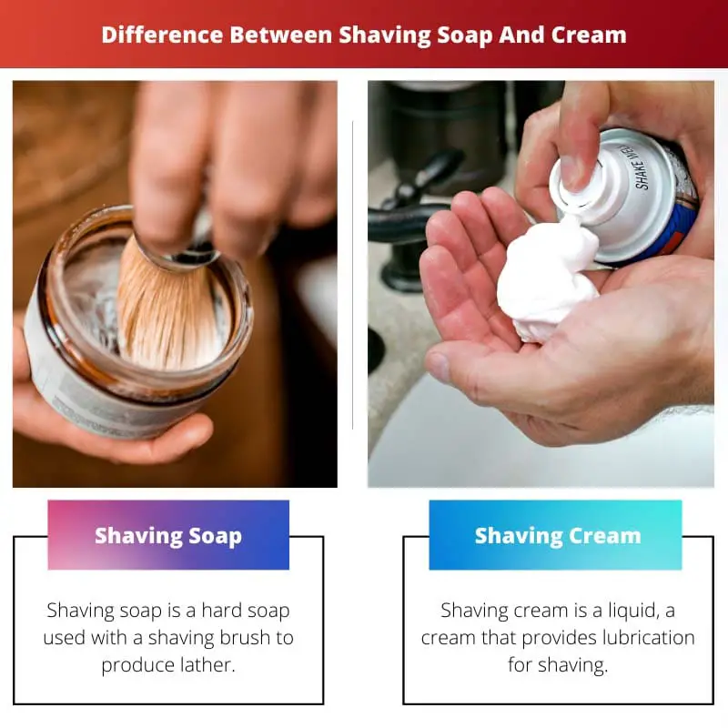 Difference Between Shaving Soap And Cream