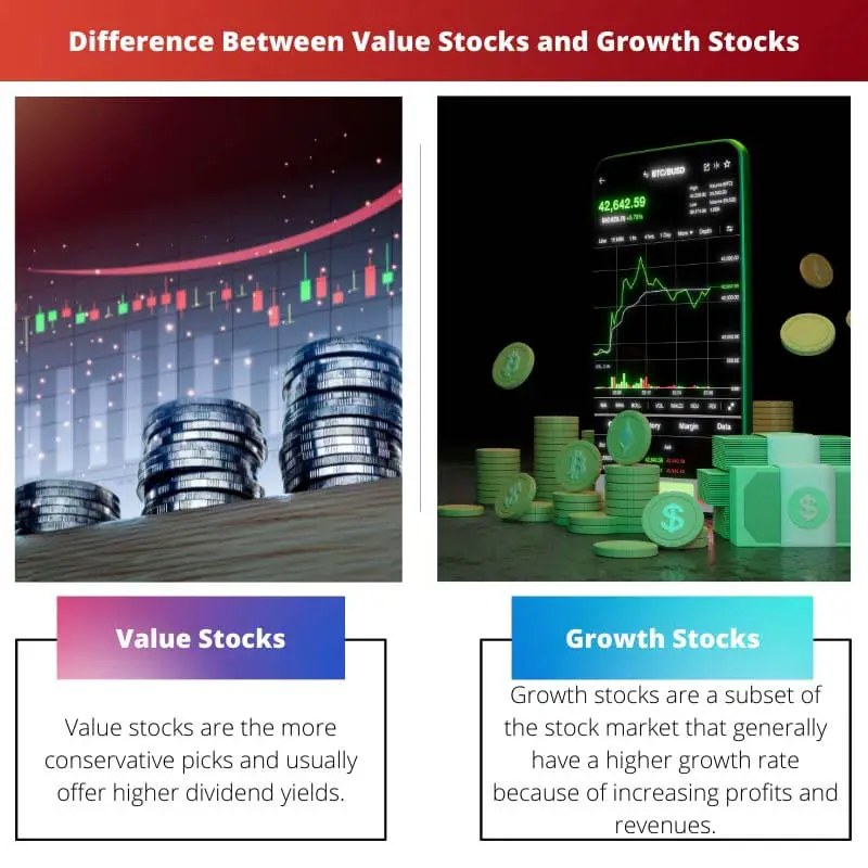 Difference Between Value Stocks and Growth Stocks