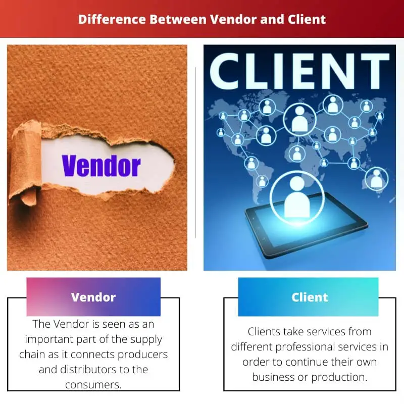 Difference Between Vendor and Client