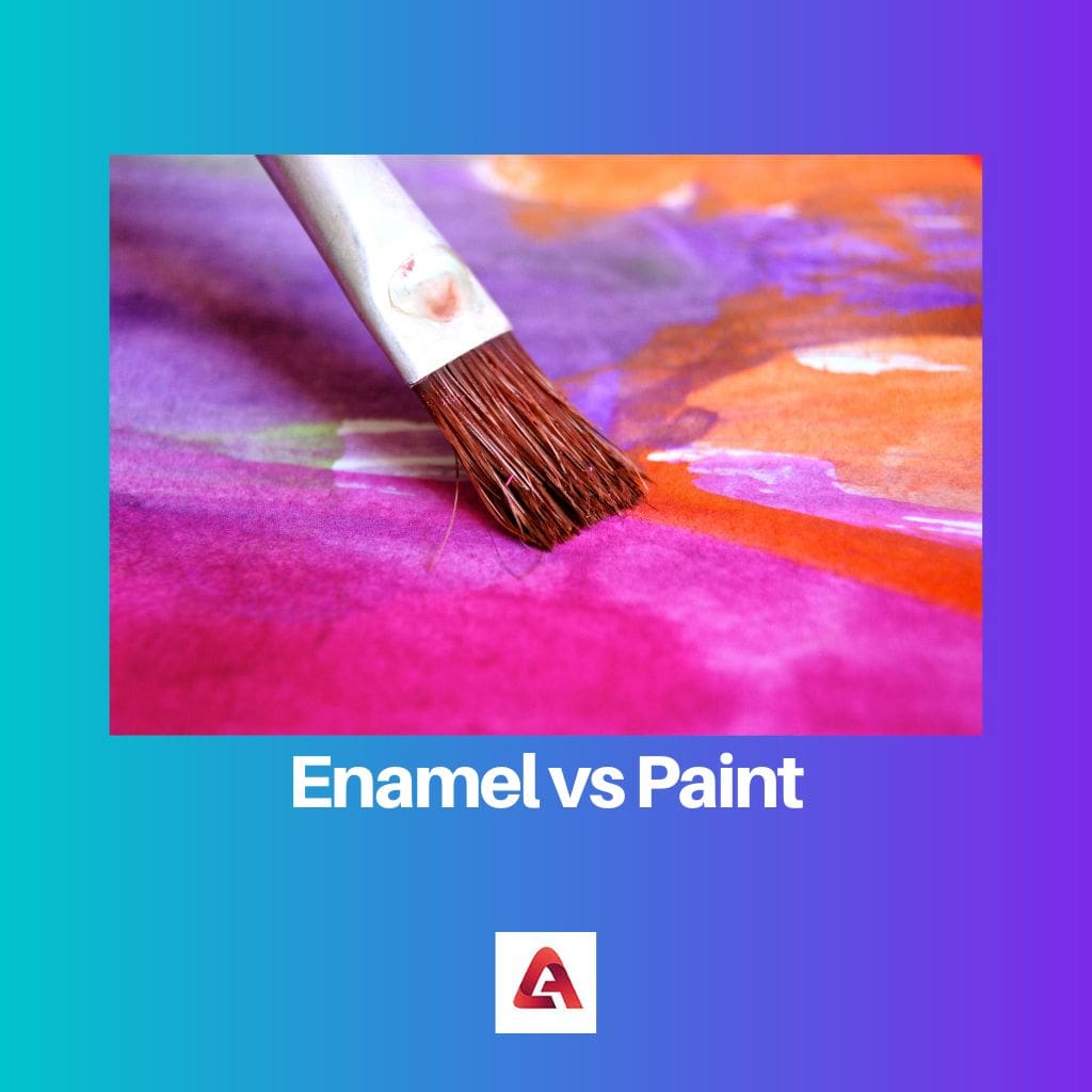 Enamel vs Paint