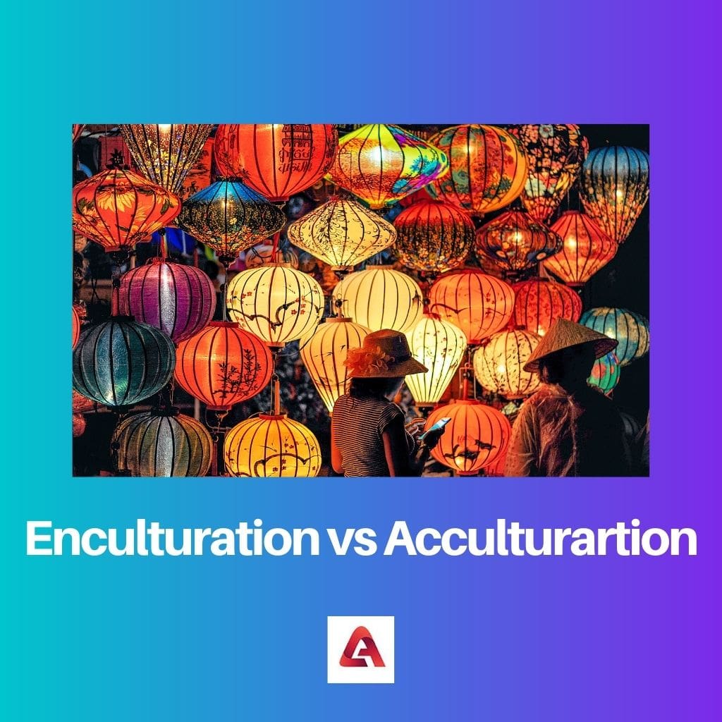 Enculturation vs Acculturation