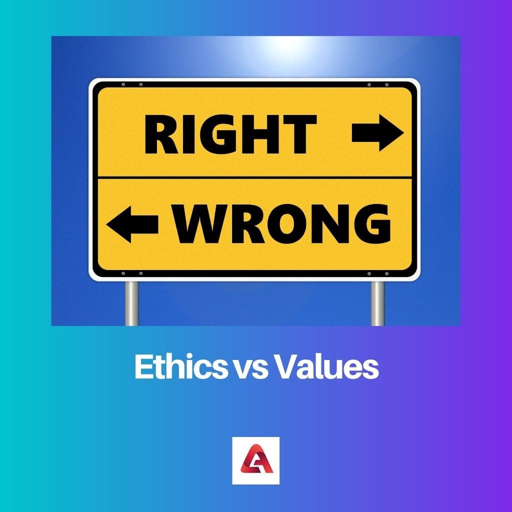 Ethics vs Values