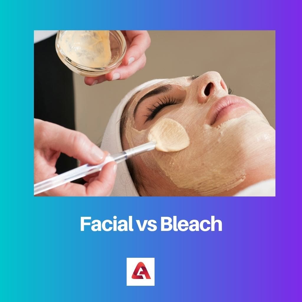 Facial vs Bleach