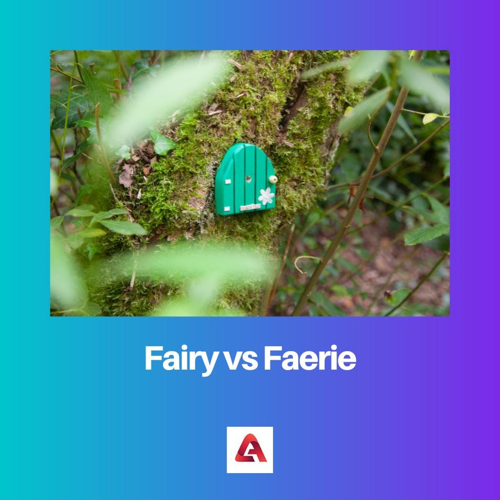 Fairy vs Faerie