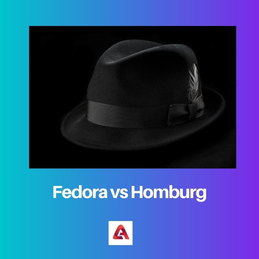Fedora vs Homburg