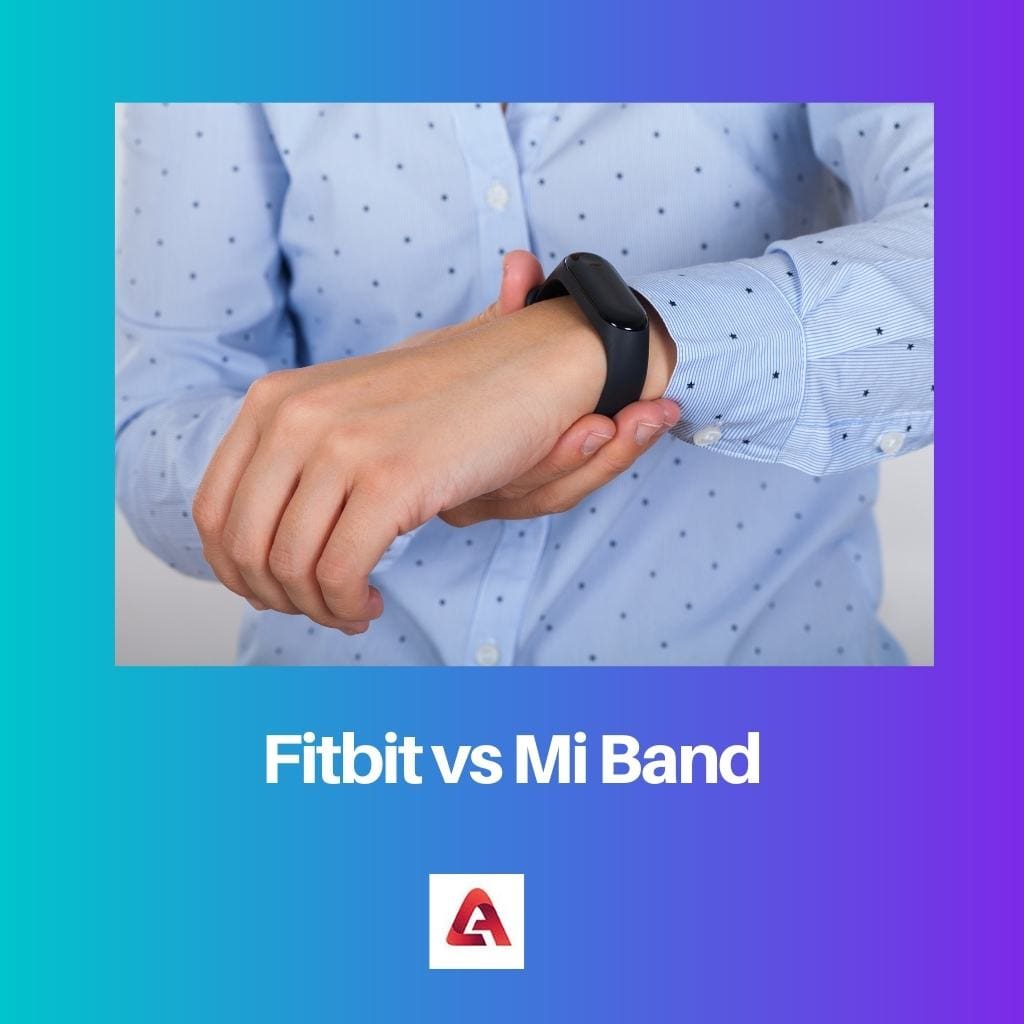 Fitbit vs Mi Band