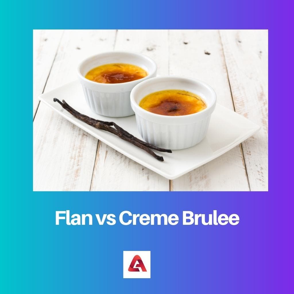 Flan vs Creme Brulee