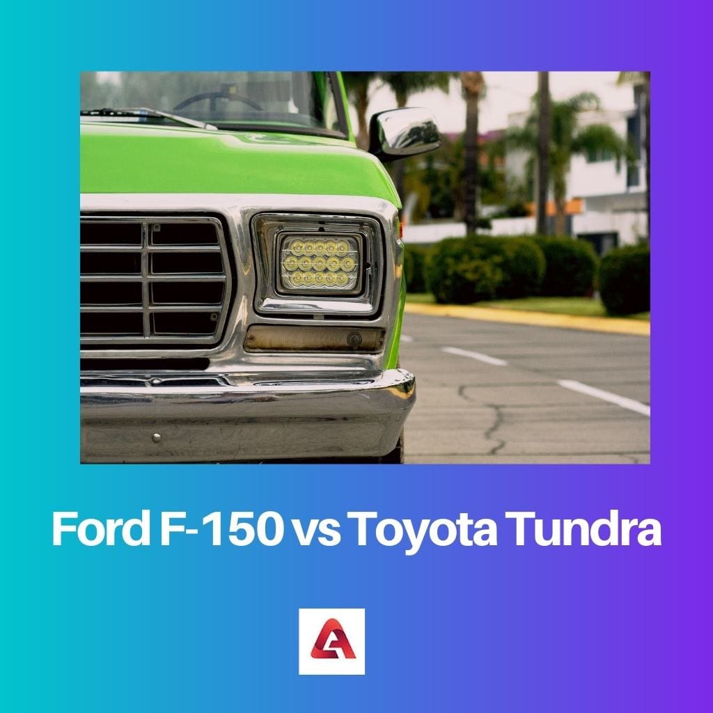 Ford F 150 vs Toyota Tundra