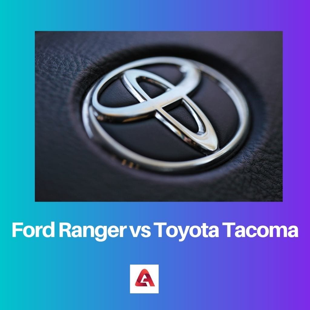 Ford Ranger vs Toyota Tacoma