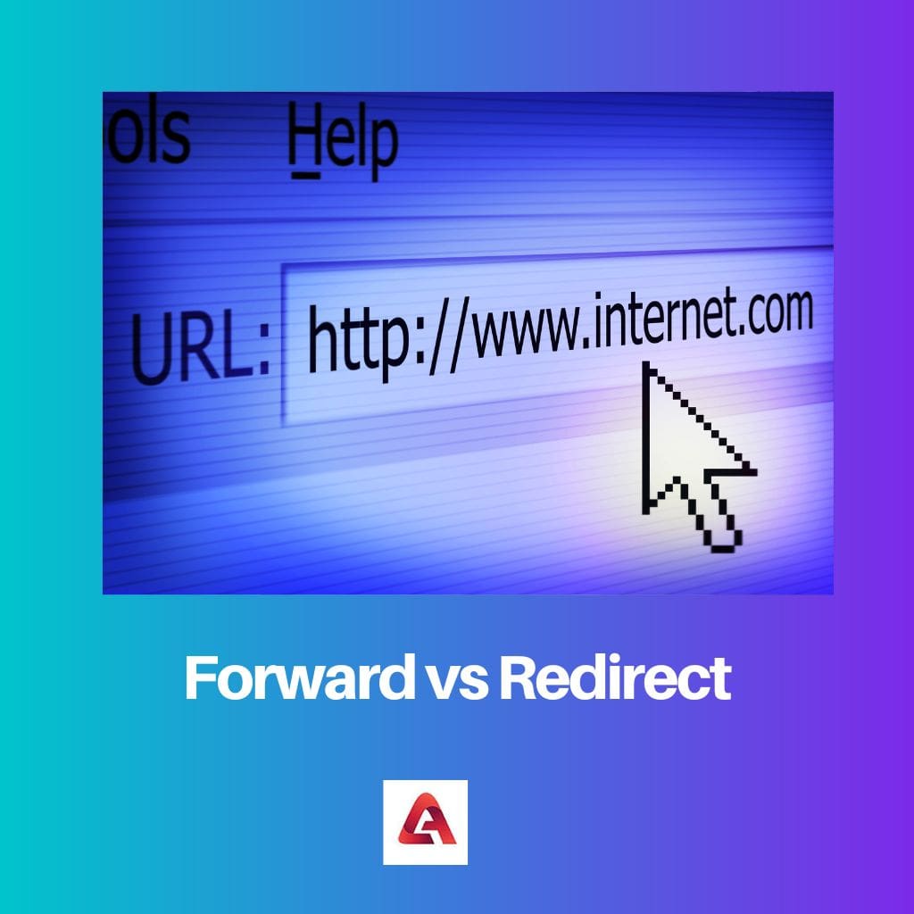 Forward vs Redirect