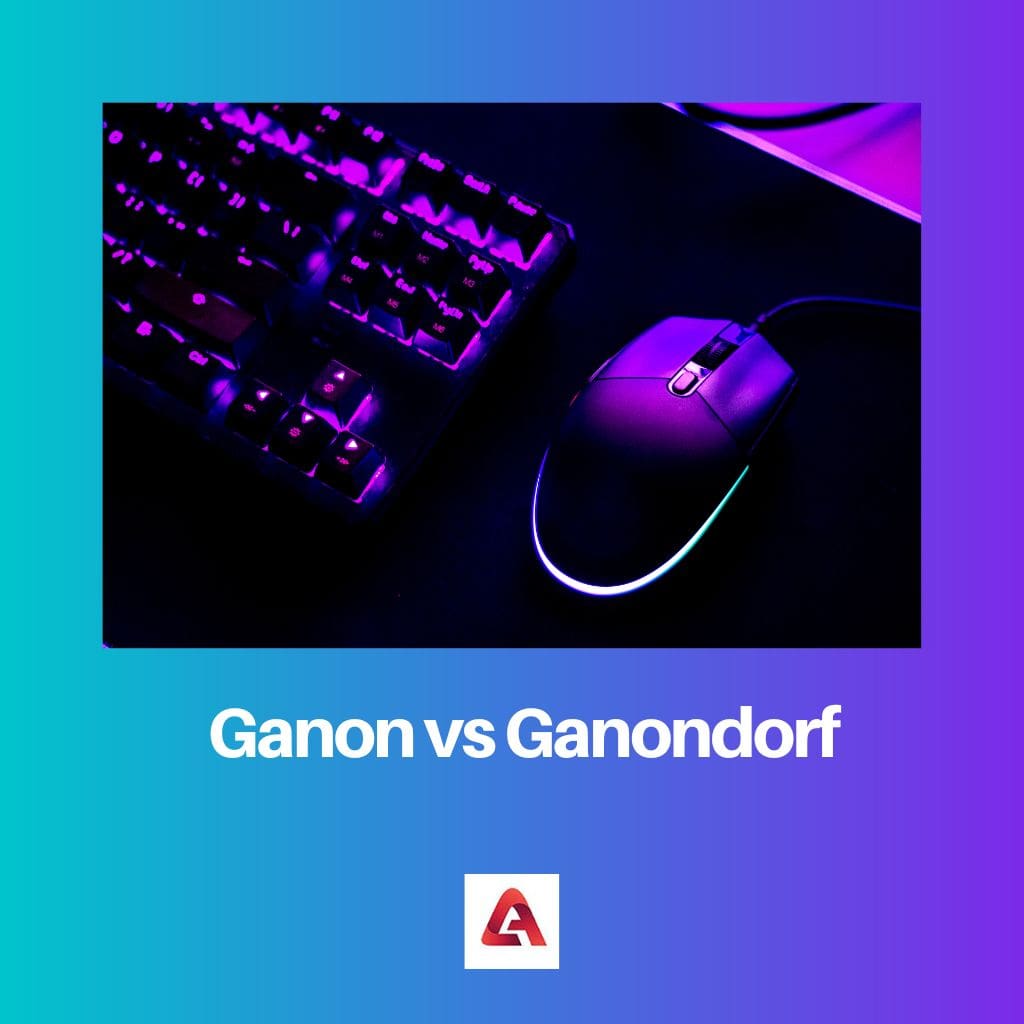 Ganon vs Ganondorf