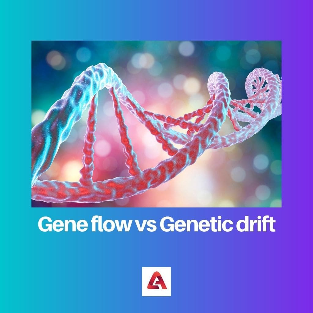 Gene flow vs Genetic drift