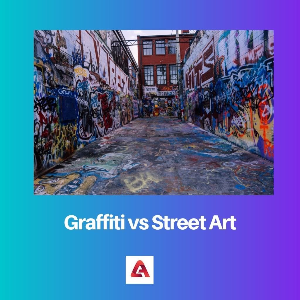 Graffiti vs Street Art