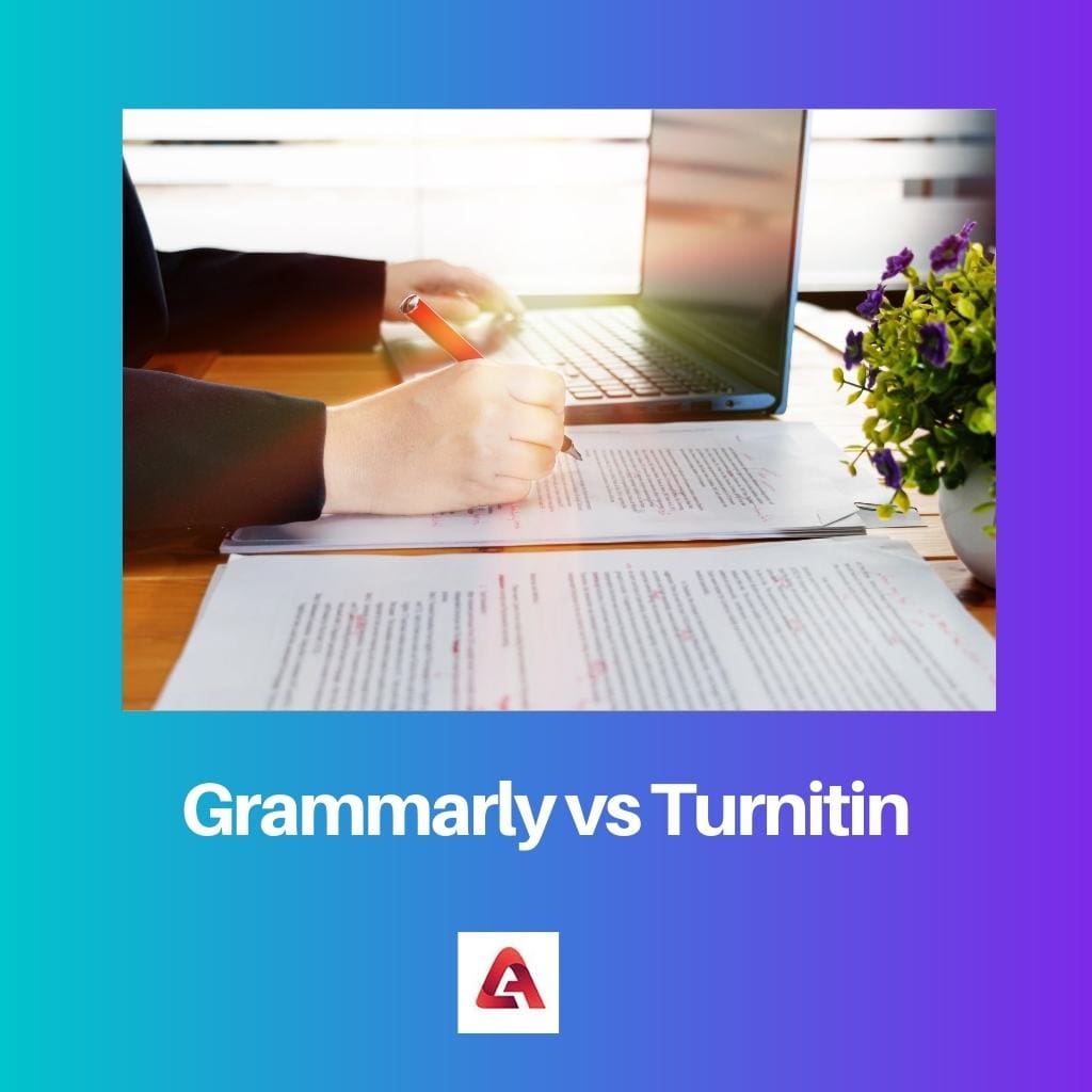 Grammarly vs Turnitin