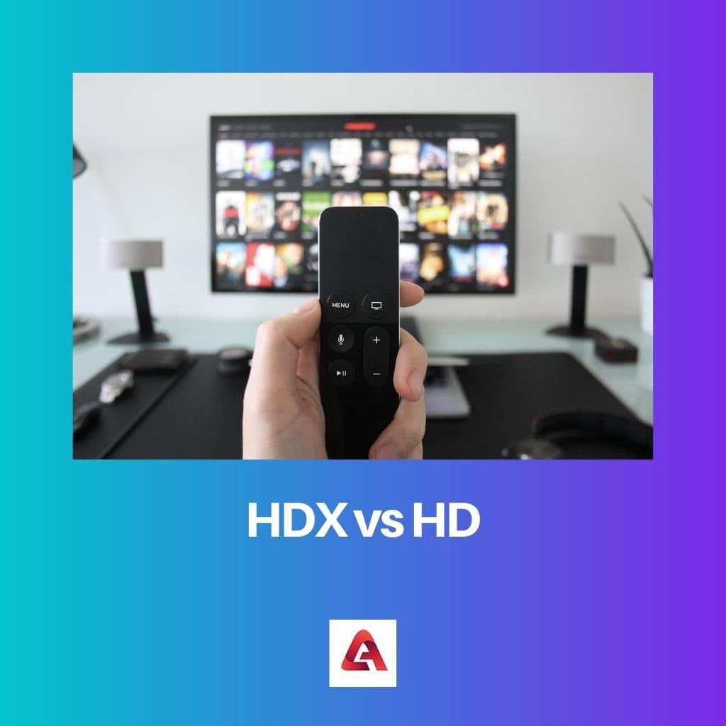 HDX vs HD 1