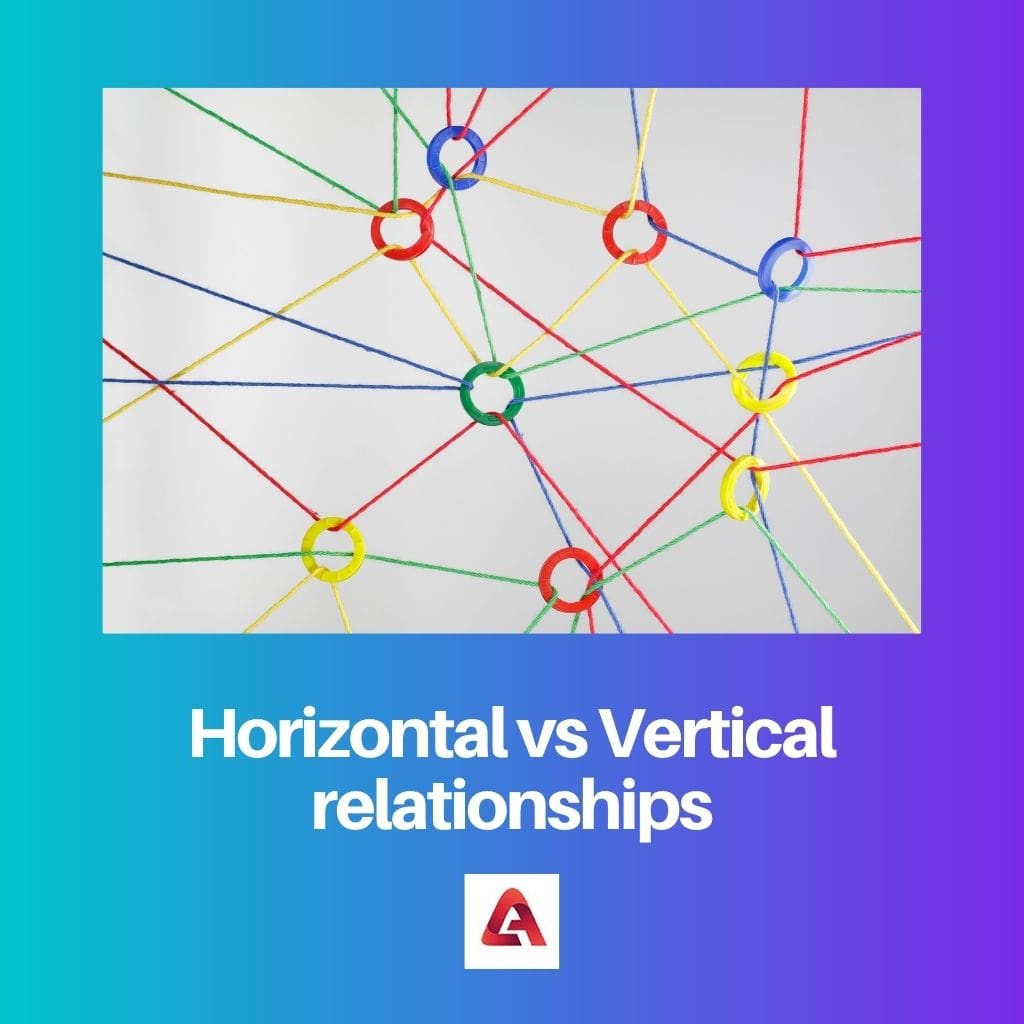Horizontal vs Vertical relationships
