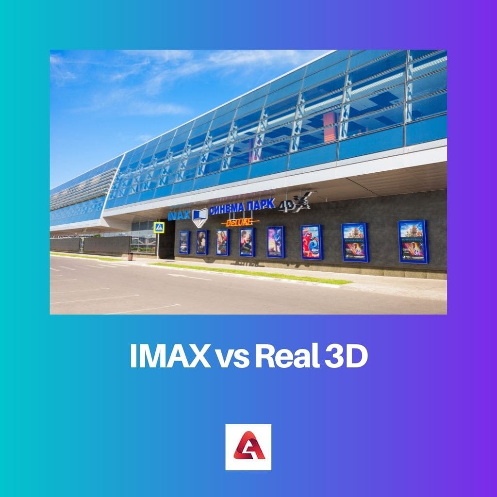 IMAX vs Real 3D 1